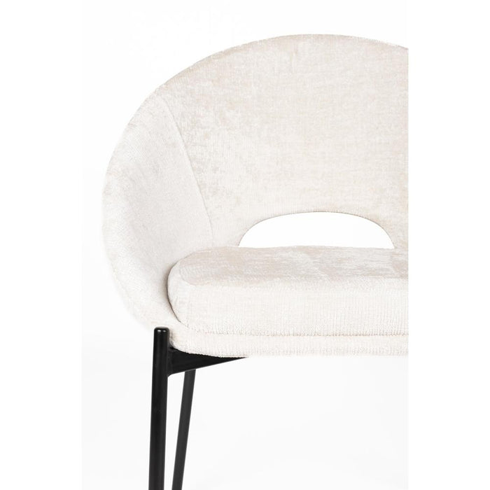 Dando Stoel Off White-Eetkamerstoelen-Creating Home
