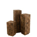 Decoratie Naturel Recycled hout L 30 cm 30x30x105 cm-Wanddecoratie-J-Line