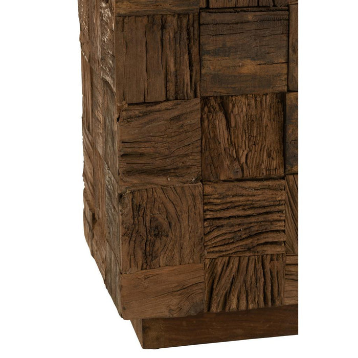 Decoratie Naturel Recycled hout L 30 cm-Wanddecoratie-J-Line