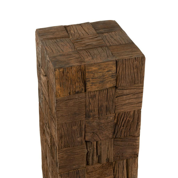 Decoratie Naturel Recycled hout L 30 cm-Wanddecoratie-J-Line