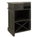 Decoratie Zwart Mangohout hout 55x180 cm-Woondecoratie-J-Line