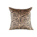 Decoratief kussen Clarke Bruin Double Printed Stof Sierkussen Vierkant-Decoratief kussen-PTMD
