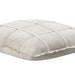 Decoratief kussen Cobie Taupe Suède Leer Sierkussen Vierkant L-Decoratief kussen-PTMD