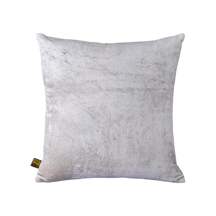 Decoratief kussen Curt Crème Fluweel Vierkant Sierkussen Vierkant Print-Decoratief kussen-PTMD