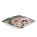 Decoratief kussen Loralee Groen Vierkant Katoen Sierkussen Peacock-Decoratief kussen-PTMD