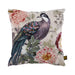 Decoratief kussen Loralee Groen Vierkant Katoen Sierkussen Peacock-Decoratief kussen-PTMD