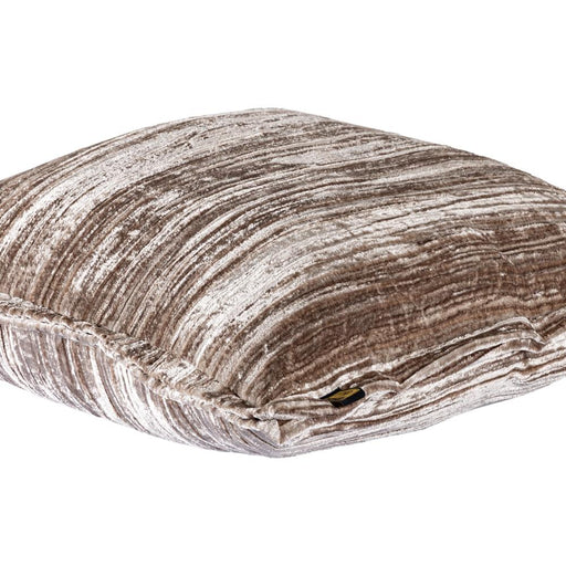 Decoratief kussen Senny Beige Fluweel Sierkussen Ruffle Rim Vierkant L-Decoratief kussen-PTMD