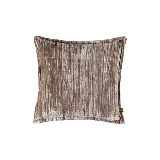 Decoratief kussen Senny Beige Fluweel Sierkussen Ruffle Rim Vierkant L-Decoratief kussen-PTMD