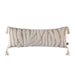 Decoratief kussen Sierkussen Zalie Naturel Cottoncushion Zebra Franjes Vierkant S-Decoratief kussen-PTMD