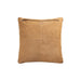 Decoratief kussen Suky Camel Suède Leer Sierkussen Vierkant L-Decoratief kussen-PTMD