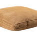 Decoratief kussen Suky Camel Suède Leer Sierkussen Vierkant L-Decoratief kussen-PTMD