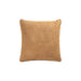 Decoratief kussen Suky Camel Suède Leer Sierkussen Vierkant L-Decoratief kussen-PTMD