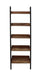 Decoratief opbergrek - 60x35x180 - Naturel/zwart - Acacia/metaal-Opbergkasten-HSM Collection