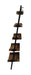 Decoratief opbergrek - 60x35x180 - Naturel/zwart - Acacia/metaal-Opbergkasten-HSM Collection