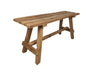 Decoratieve bank Napels - 100 - blank - teak-Eetkamerbanken-HSM Collection