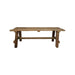 Decoratieve bank Napels - 120 - blank - teak-Eetkamerbanken-HSM Collection