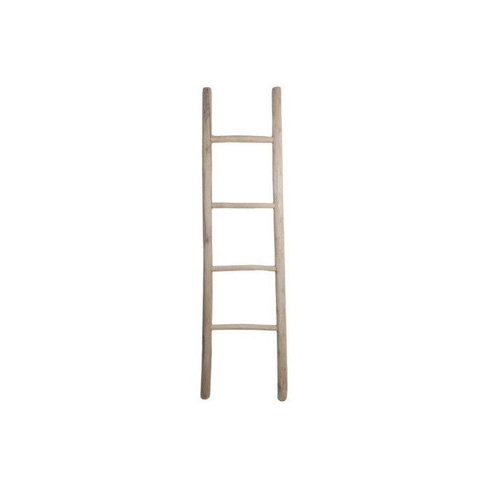 Decoratieve ladder - 35-45x5x150 - Naturel - Teak-Decoratief ladders-HSM Collection