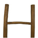 Decoratieve ladder - 35-45x5x150 - Walnoot - Teak-Decoratief ladders-HSM Collection