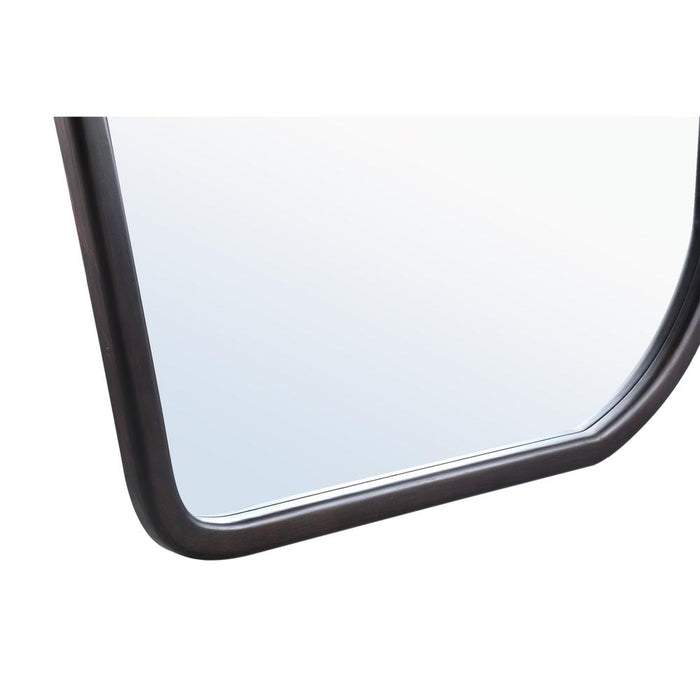 Denholm Bruin Solid Hout Big Organic Spiegel-Spiegels-PTMD