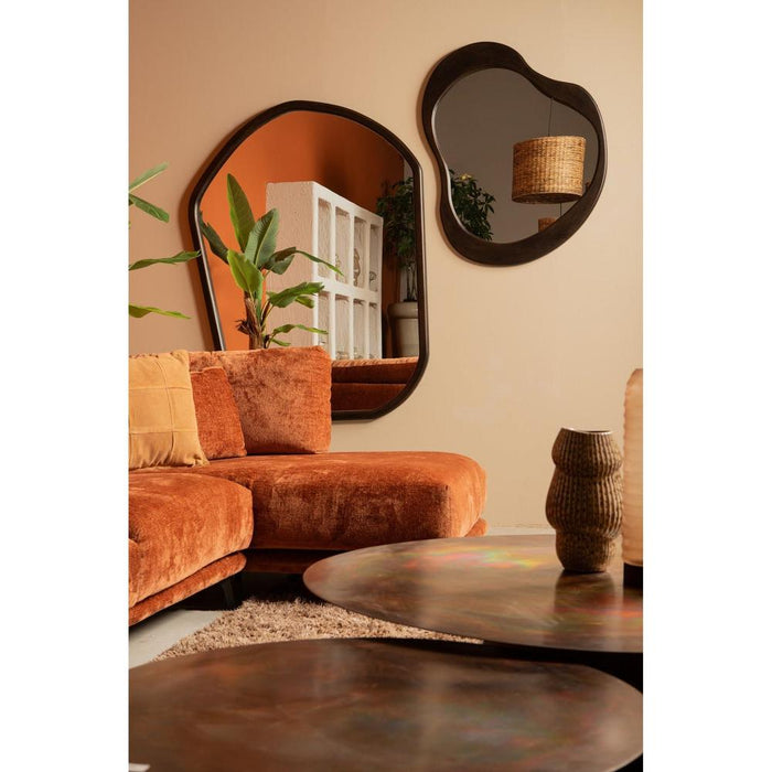 Denholm Bruin Solid Hout Big Organic Spiegel-Spiegels-PTMD