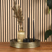 Dienbladen Antiek Goud Metaal - 39x39x6 cm-Dienbladen-LABEL51