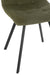 Dining Chair Clark Metal/Polyester Green-Eetkamerstoelen-J-Line