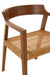 Dining Chair Square Open Webbing Teak Wood Brown-Eetkamerstoelen-J-Line