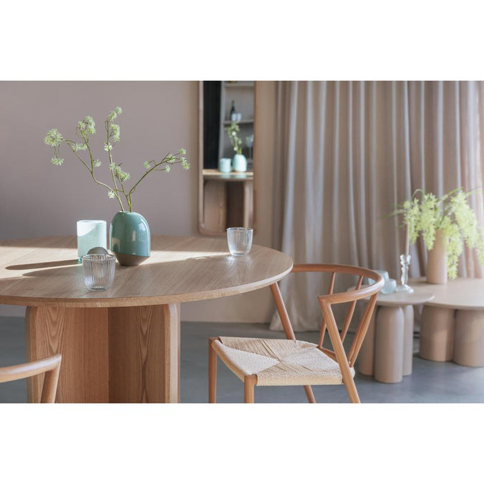 Dining Table Laurent Natural 120x120x75-Eettafels-Creating Home