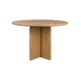 Dining Table Laurent Natural 120x120x75-Eettafels-Creating Home