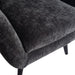 Donny Anthracite Fauteuil Zwart Wooden Legs-Fauteuils-PTMD