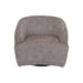 Draai fauteuil - Wit/zwart - Adore 01 - Velours/metaal-Fauteuils-HSM Collection