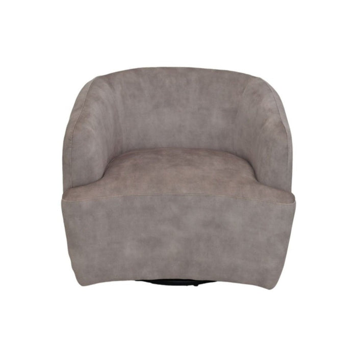 Draai fauteuil - Wit/zwart - Adore 01 - Velours/metaal-Fauteuils-HSM Collection