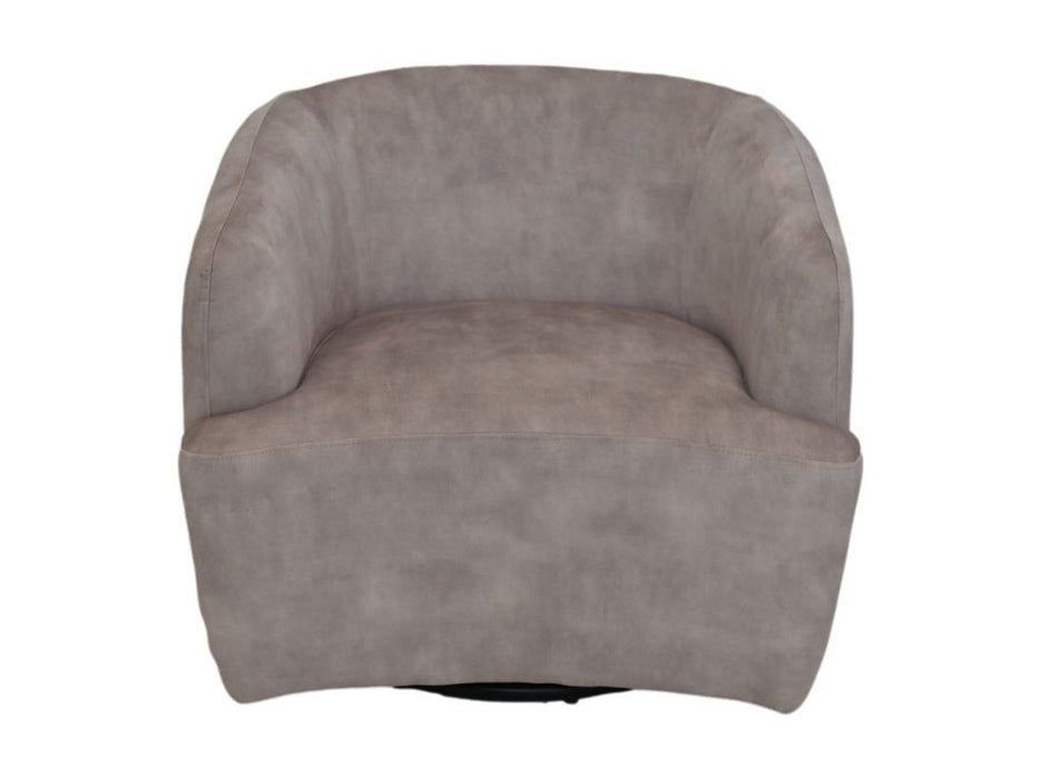 Draai fauteuil - Wit/zwart - Adore 01 - Velours/metaal-Fauteuils-HSM Collection