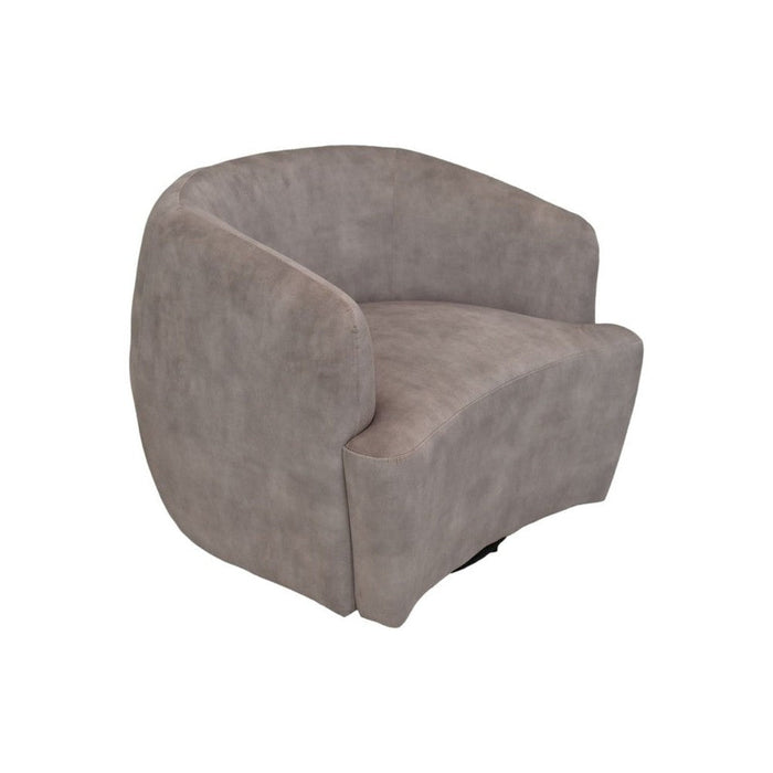 Draai fauteuil - Wit/zwart - Adore 01 - Velours/metaal-Fauteuils-HSM Collection