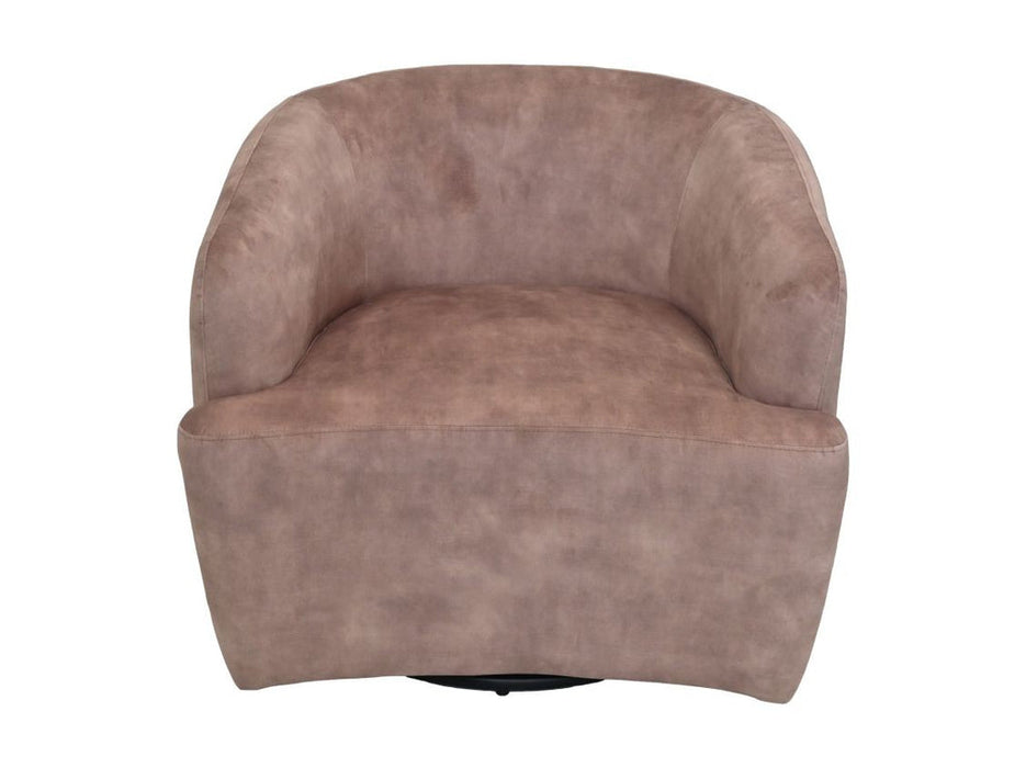 Draai fauteuil - lever/zwart - Adore 10 - Velours/metaal-Fauteuils-HSM Collection