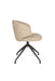 Draaibare Eetkamerstoel Balado Polyester Bruin 57x54.5 cm-Eetkamerstoelen-Creating Home