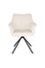 Draaibare Eetkamerstoel Kodak Polyester Beige 62x66 cm-Eetkamerstoelen-Creating Home