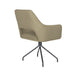 Draaibare Eetkamerstoel Mos Groen Polyester Groen 59x59 cm-Eetkamerstoelen-Creating Home