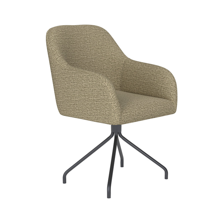 Draaibare Eetkamerstoel Otis Groen Polyester Groen-Eetkamerstoelen-Creating Home