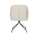 Draaibare Eetkamerstoel Otis Off-white Polyester Beige-Eetkamerstoelen-Creating Home