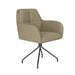 Draaibare Eetkamerstoel Pete Groen Polyester Groen-Eetkamerstoelen-Creating Home