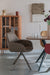 Draaibare Eetkamerstoel Toye Polyester Bruin 68x61 cm