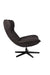 Draaibare Fauteuil John PU-Leder Donkergrijs 92x81 cm-Fauteuils-Creating Home