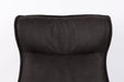 Draaibare Fauteuil John PU-Leder Donkergrijs 92x81 cm-Fauteuils-Creating Home