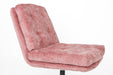Draaibare Fauteuil Kai Polyester Roze 75.5x72 cm-Fauteuils-Creating Home