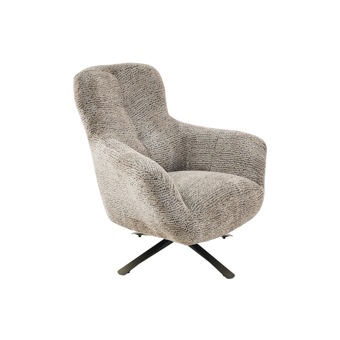 Draaibare Fauteuil Nena Bruin