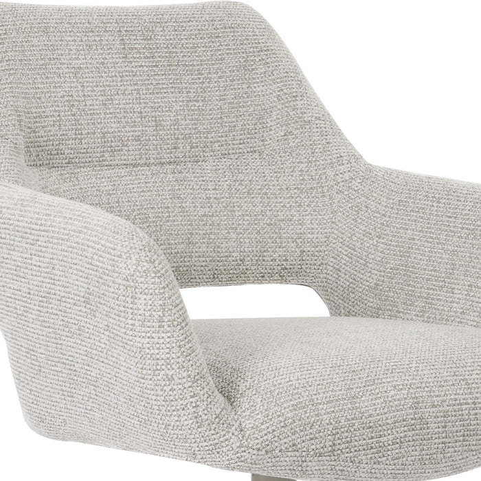 Draaibare eetkamerstoel Lux Beige-Eetkamerstoelen-Creating Home