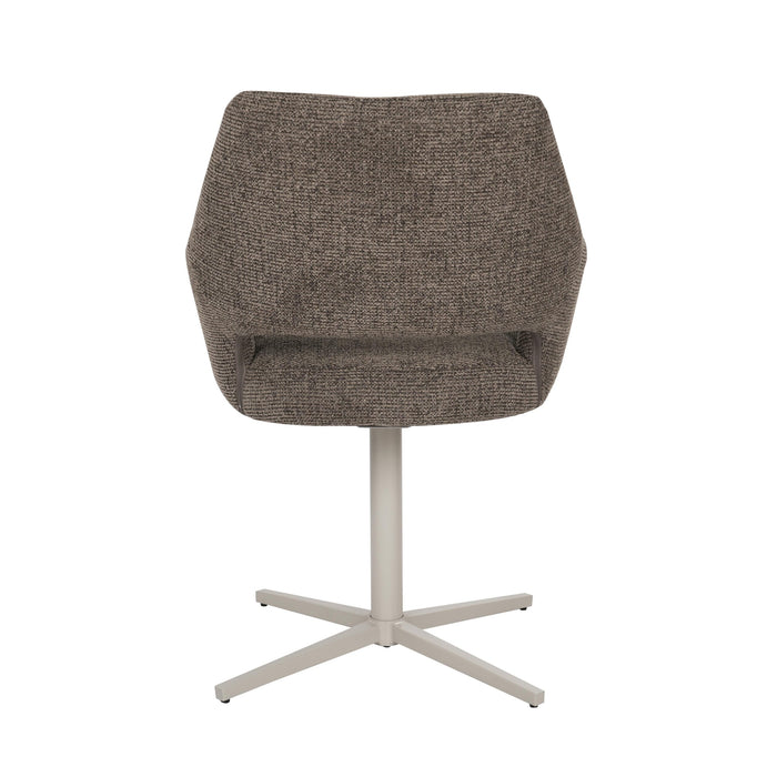 Draaibare eetkamerstoel Lux Bruin-Eetkamerstoelen-Creating Home