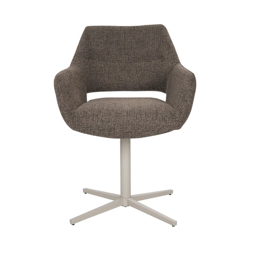 Draaibare eetkamerstoel Lux Bruin-Eetkamerstoelen-Creating Home