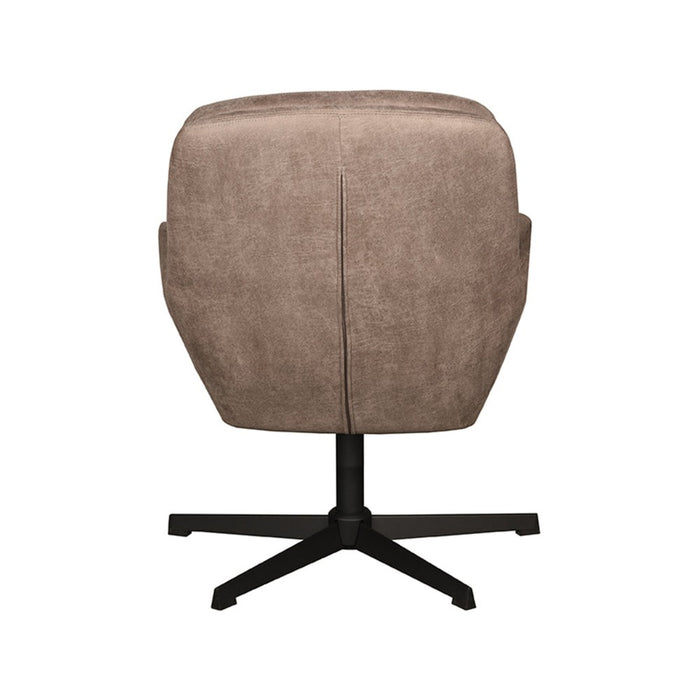 Draaifauteuil Moss Taupe 70x77x90 cm-Fauteuils-LABEL51